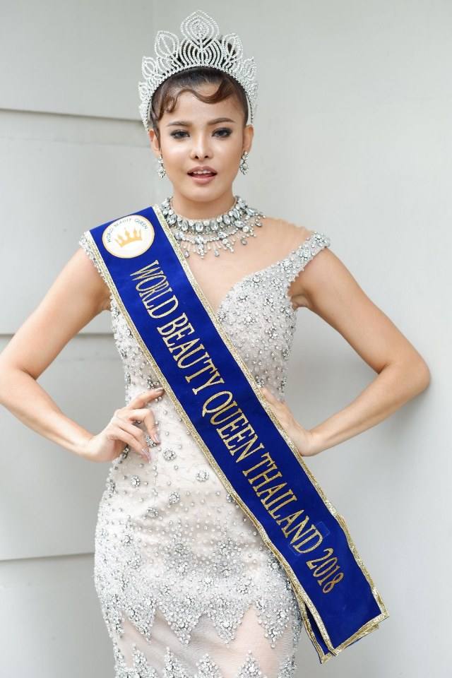 ความสวยของน้องท๊อฟฟี่ อาทิตยา ตะพาบน้ำ  Miss world beauty queen thailand 2018