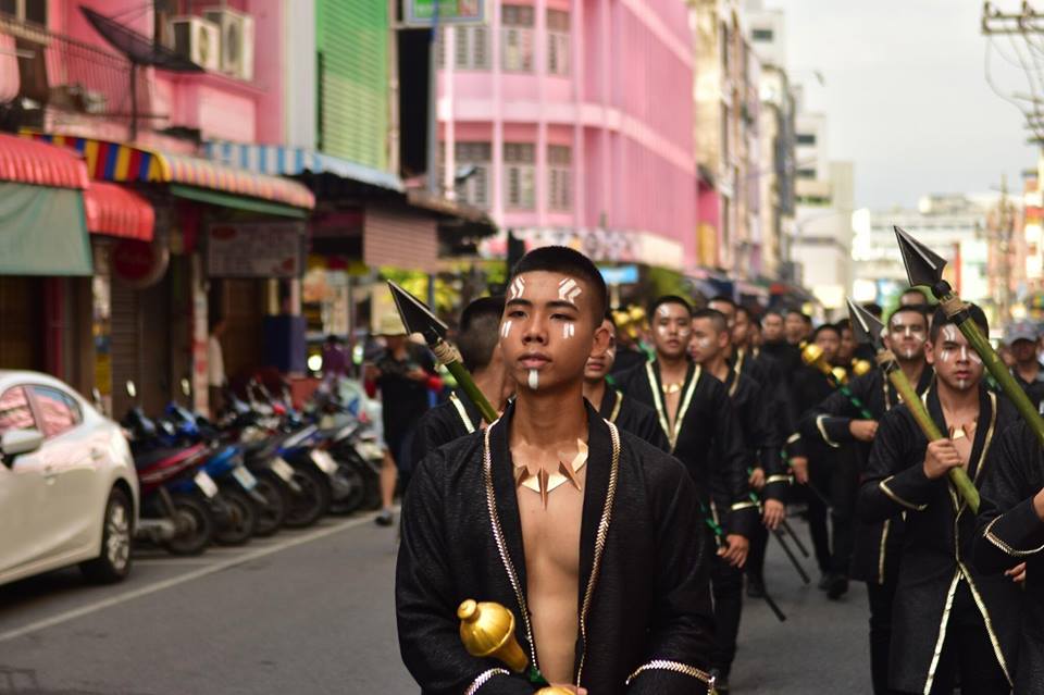 Drum Major Vakanda สีเขียว รร.แสงทองวิทยา