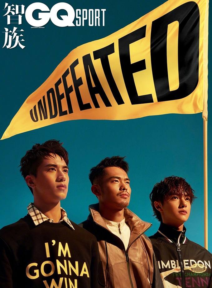 Xu Wei Zhou ,Lin Dan ,Guan Hong @ GQ sport China July 2018