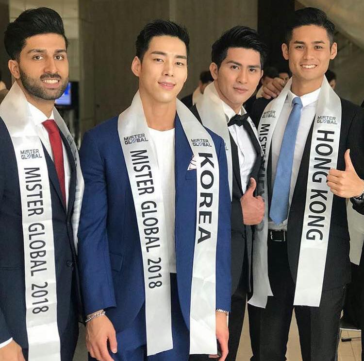Mister Global 2018 เกาหลีหล่อเซ็กซี่