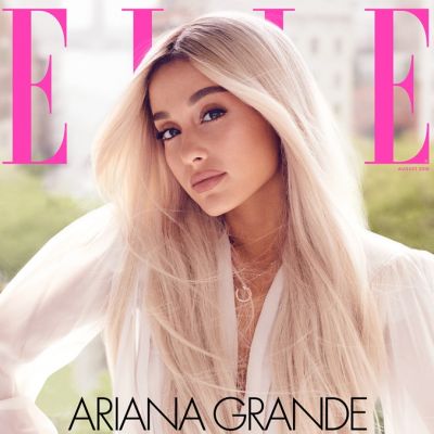 Ariana Grande @ ELLE US August 2018