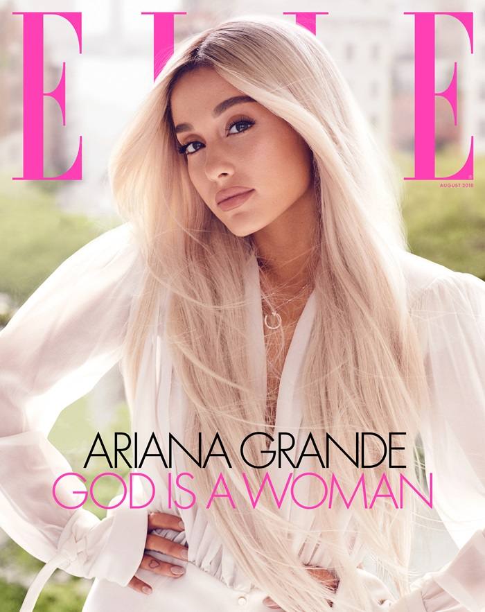 Ariana Grande @ ELLE US August 2018