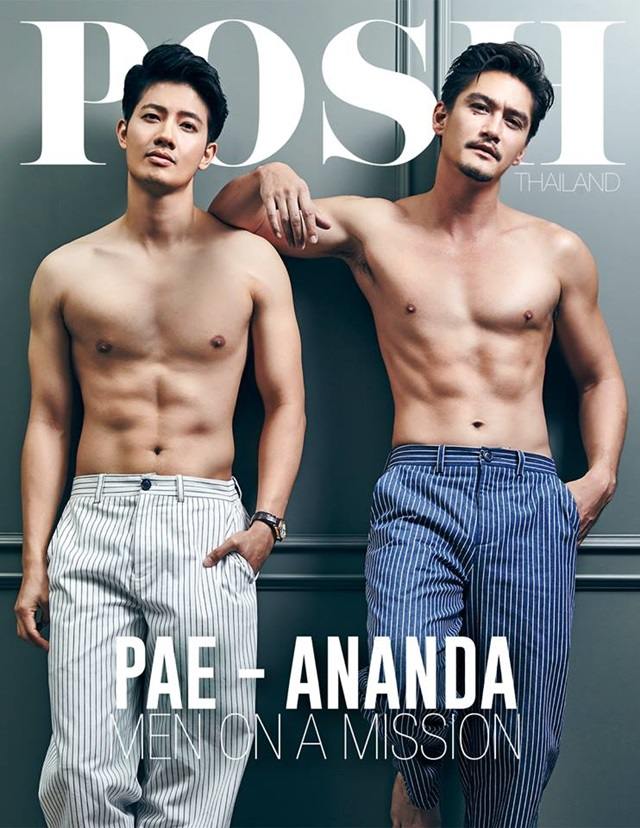 อนันดา เอเวอริงแฮม & เป้ อารักษ์ @ POSH Magazine Thailand August 2018