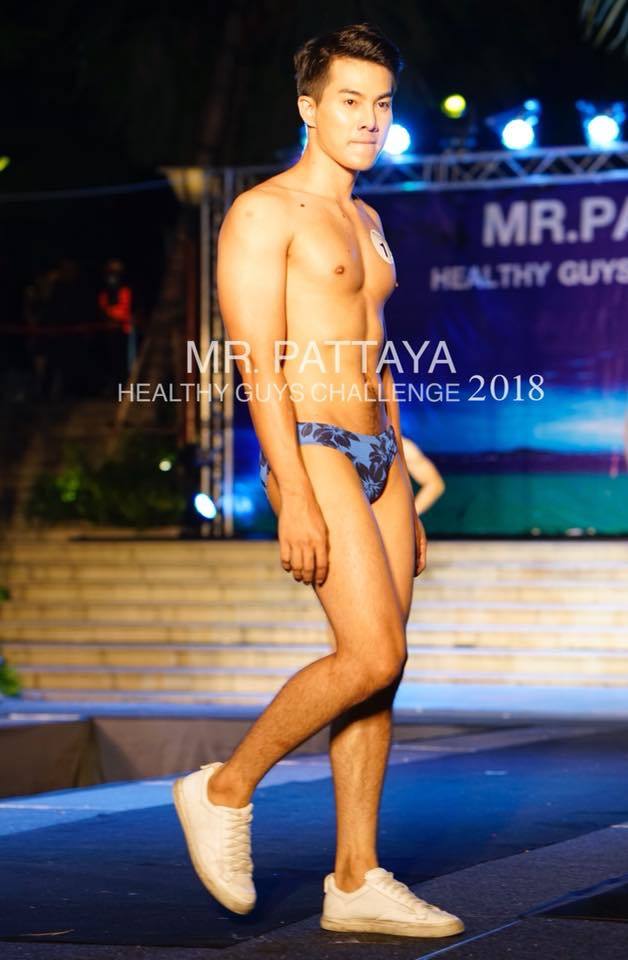 รอบชุดว่ายน้ำ Mister Pattaya Healthy Guys 2018