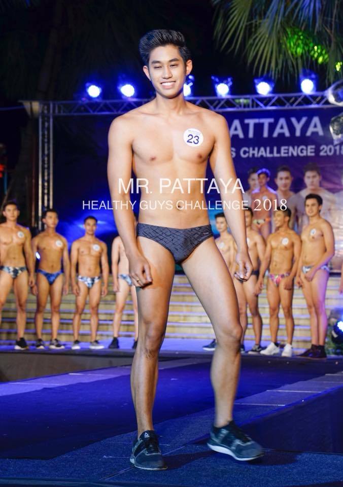 รอบชุดว่ายน้ำ Mister Pattaya Healthy Guys 2018