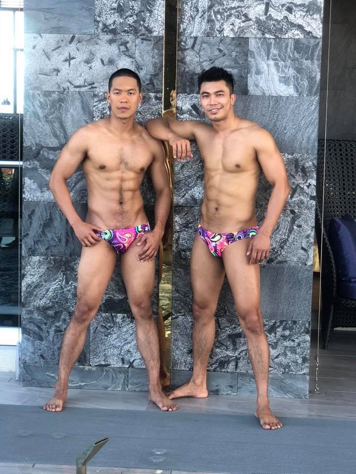 หนุ่มๆจากเวที Mister Pattaya Healthy Guys 2018