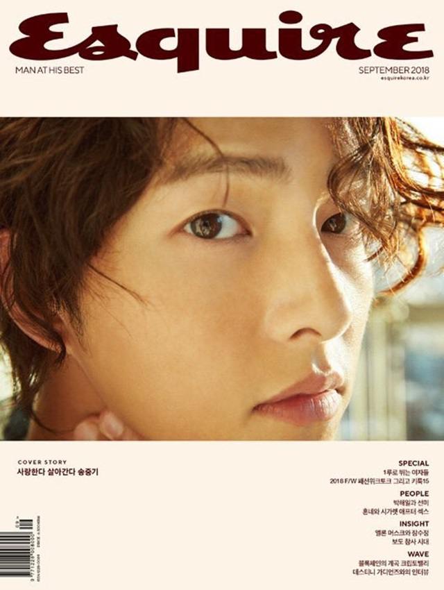 Song Joong Ki @ Esquire korea September 2018