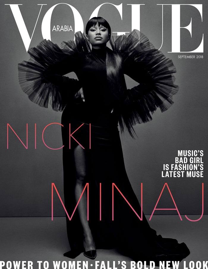 Nicki Minaj @ Vogue Arabia September 2018