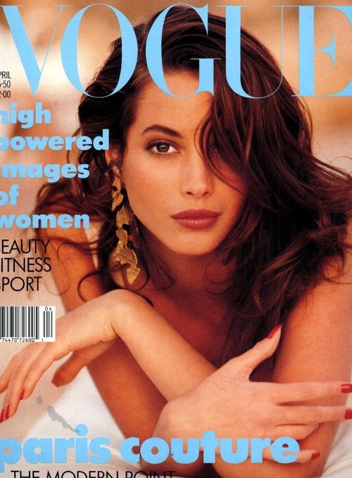 VOGUE'S Covers @Christy Turlington