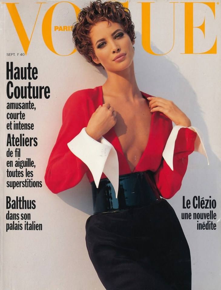 VOGUE'S Covers @Christy Turlington