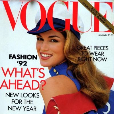 VOGUE'S Covers @Cindy Crawford