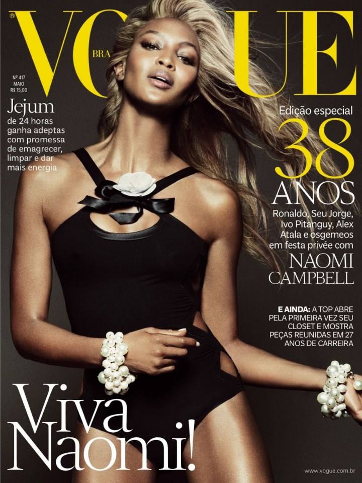 VOGUE'S Covers @Naomi Campbell