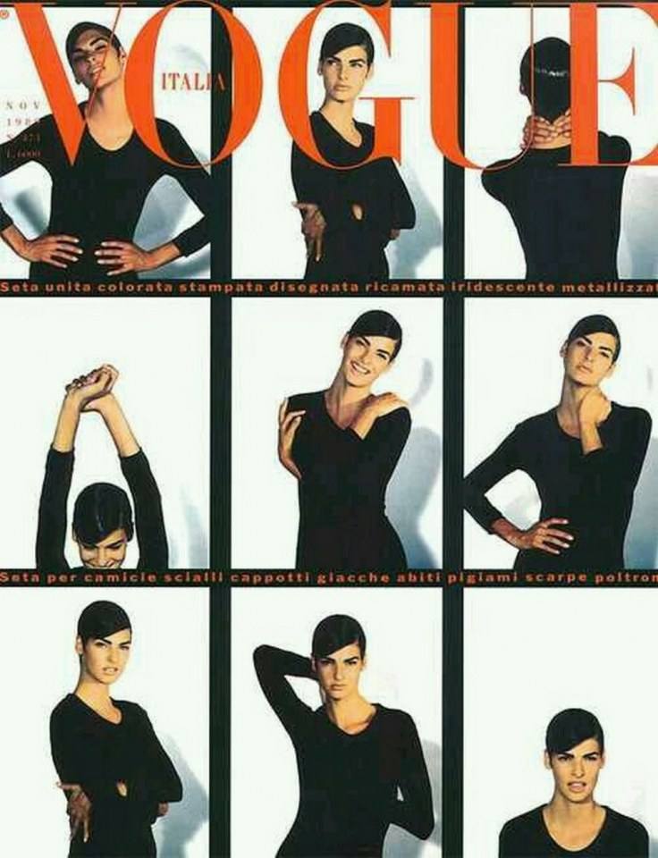 VOGUE'S Covers @Linda Evangelista