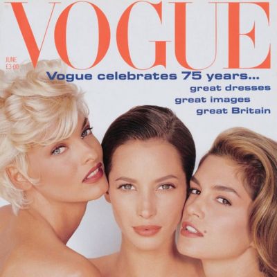 VOGUE'S Covers @Supermodels icons