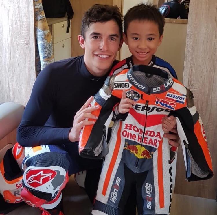 พี่มาร์ค Marc Marquez นักบิดระดับโลกมาไทย