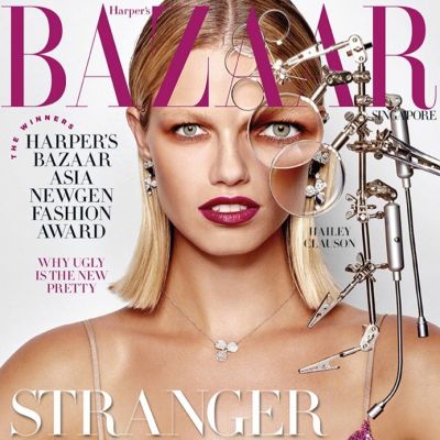 Hailey Clauson @ Harper’s Bazaar Singapore October 2018