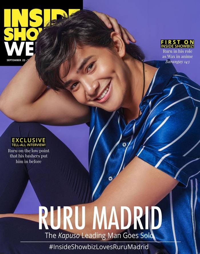 Ruru Madrid @ Inside Showbiz Weekly Philippines September 2018