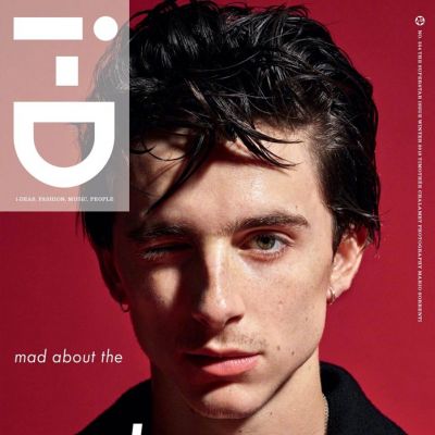 Timothée Chalamet @ i-D Winter 2018