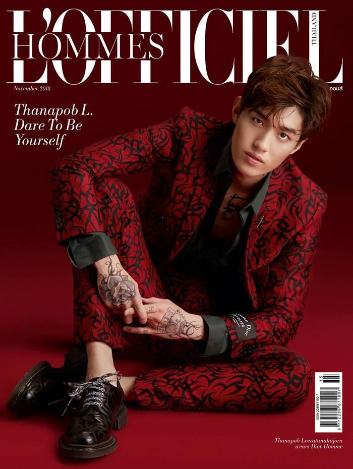 ต่อ-ธนภพ @ L'Officiel Hommes Thailand November 2018