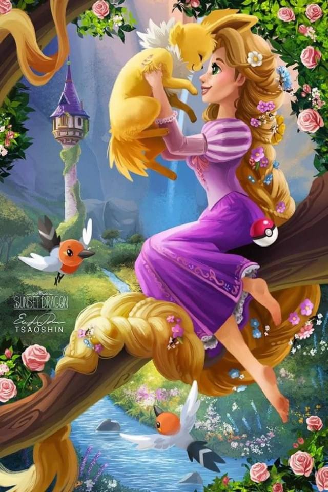 Disney Princess & Her Pokemon