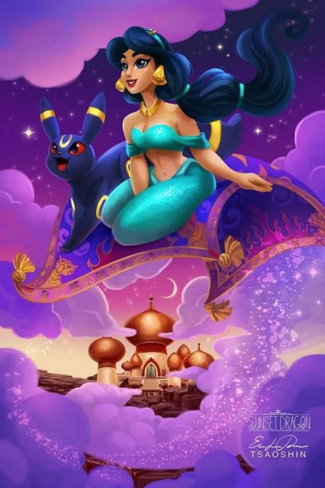 Disney Princess & Her Pokemon