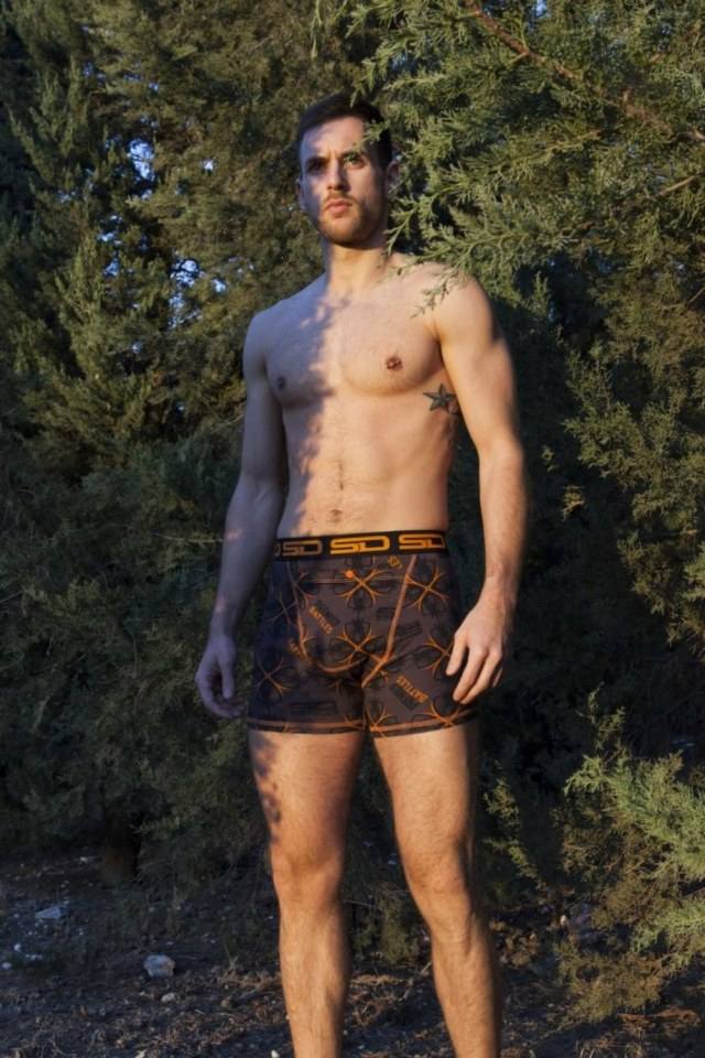 Hot guy in underwear 360