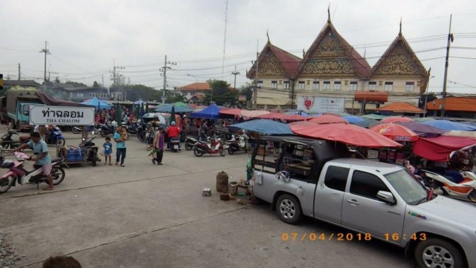 ข้างทางรถไฟสายแม่กลอง(ช่วงบ.แหลม ไป บ.กาหลง)