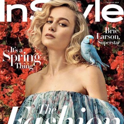 Brie Larson @ InStyle US March 2019