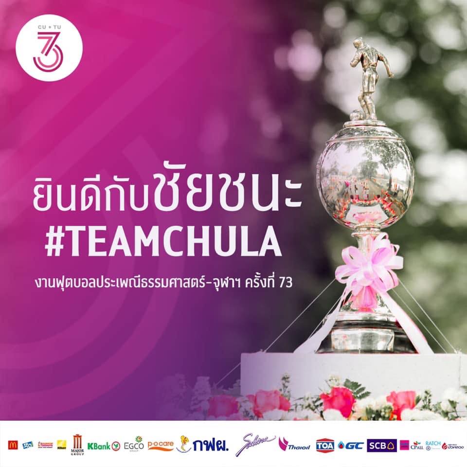 จุฬา-ธรรมศาสตร์ฟุตบอลประเพณี2019/1