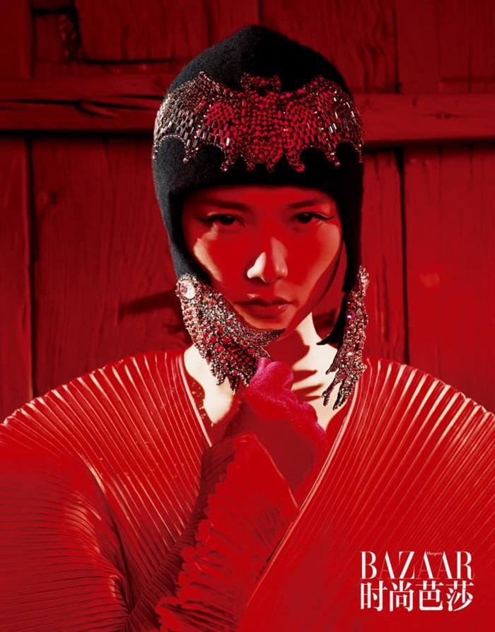 Chris Lee @ Harper's Bazaar China January 2019