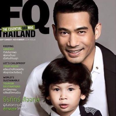 ตุ้ย ธีรภัทร์ & น้องไตตั้น @ FQ Thailand September-November 2014