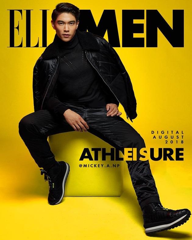 มิกกี้–นนท์ อัลภาชน์ @ Elle Men Thailand August 2018
