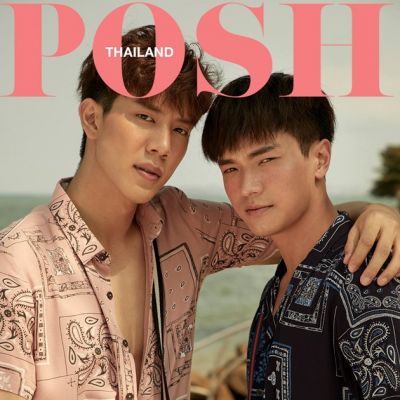 เกรท-สพล & โอบ-นิธิ @ POSH Magazine Thailand March 2019