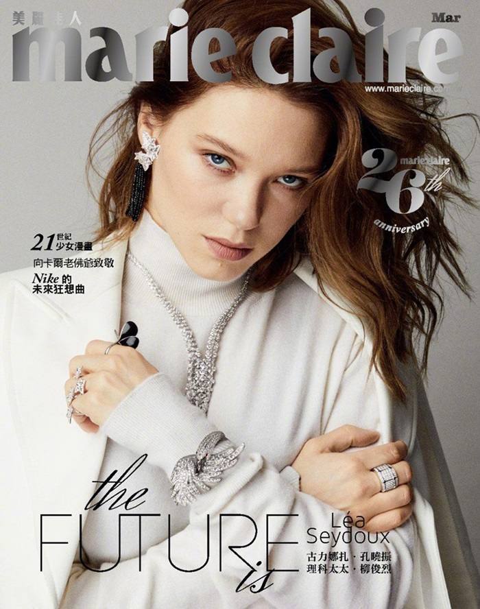 Lea Seydoux @ Marie Claire Taiwan March 2019