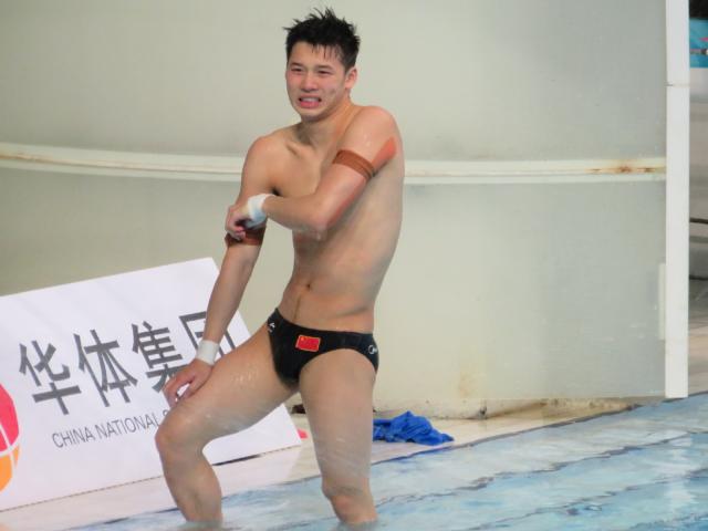 เฉิน อ้ายเซิน นักกระโดดน้ำสุดแซ่บชาวจีน