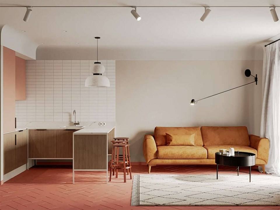 Small Apartment by Lena Budantseva
