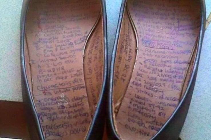 How to cheat exam