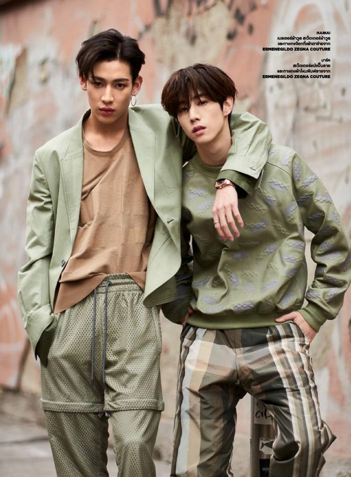 (GOT7) BamBam & Mark Tuan @ GQ Thailand March 2019