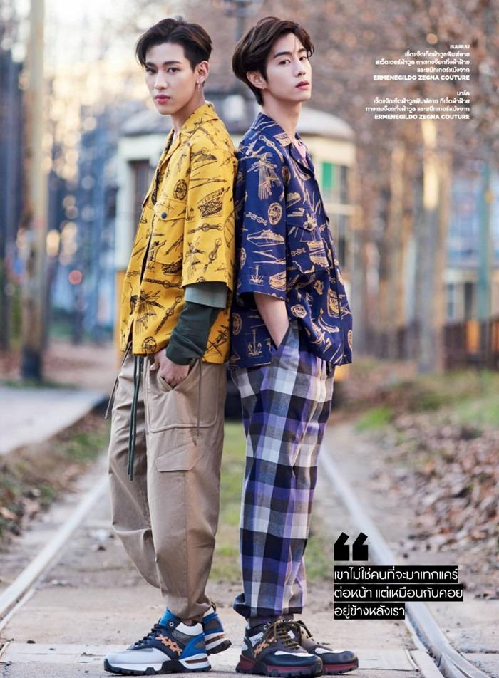 (GOT7) BamBam & Mark Tuan @ GQ Thailand March 2019