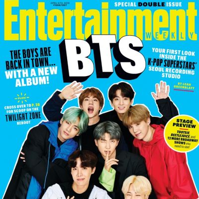 BTS @ Entertainment Weekly April 2019