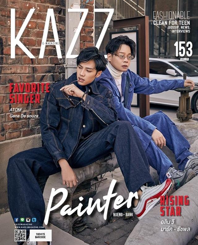 แบงค์ ธิติ & หนึ่ง สุริยน @ Kazz Magazine March 2019