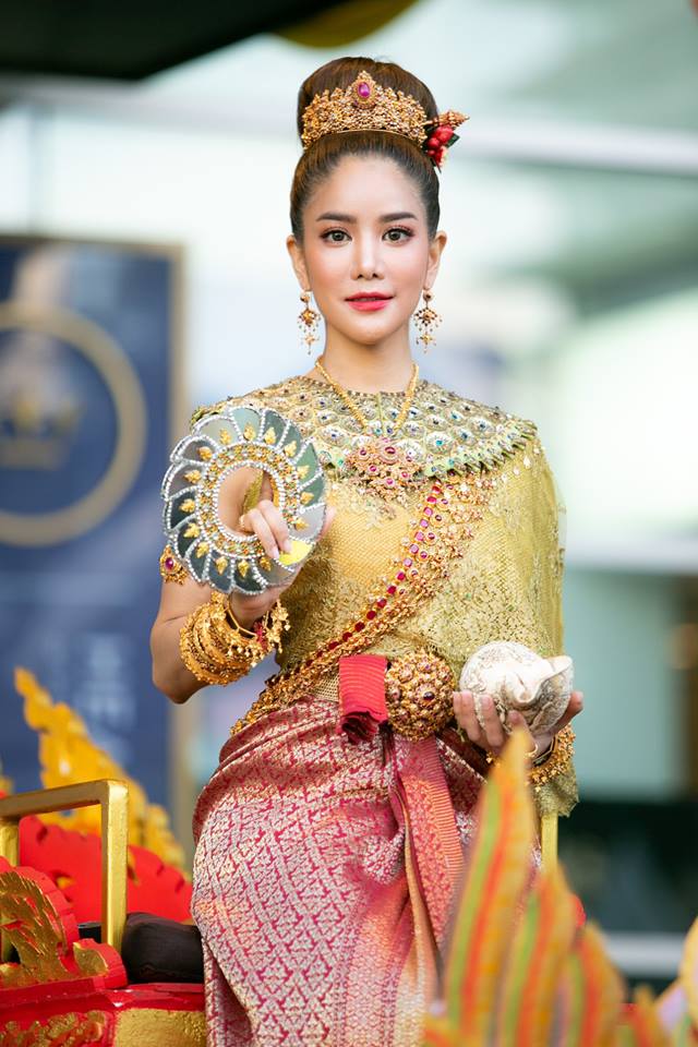 นางสงกรานต์๒๕๖๒ ทุงษะเทวี “ก้อย รัชวิน” #thailand