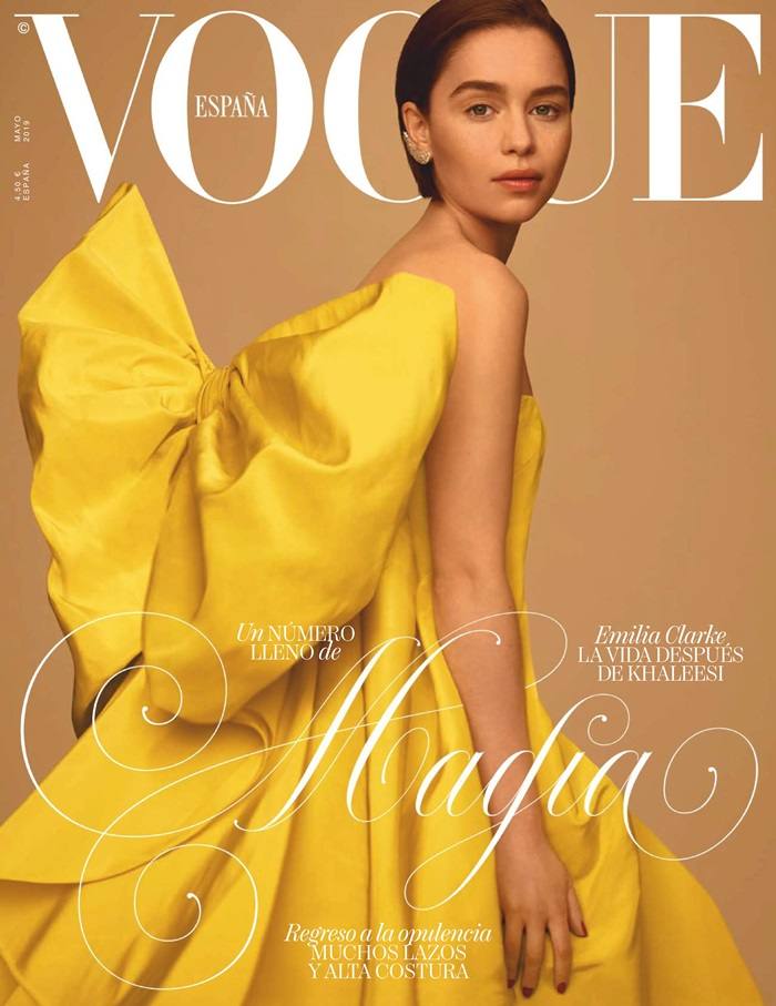 Emilia Clarke @ Vogue España May 2019