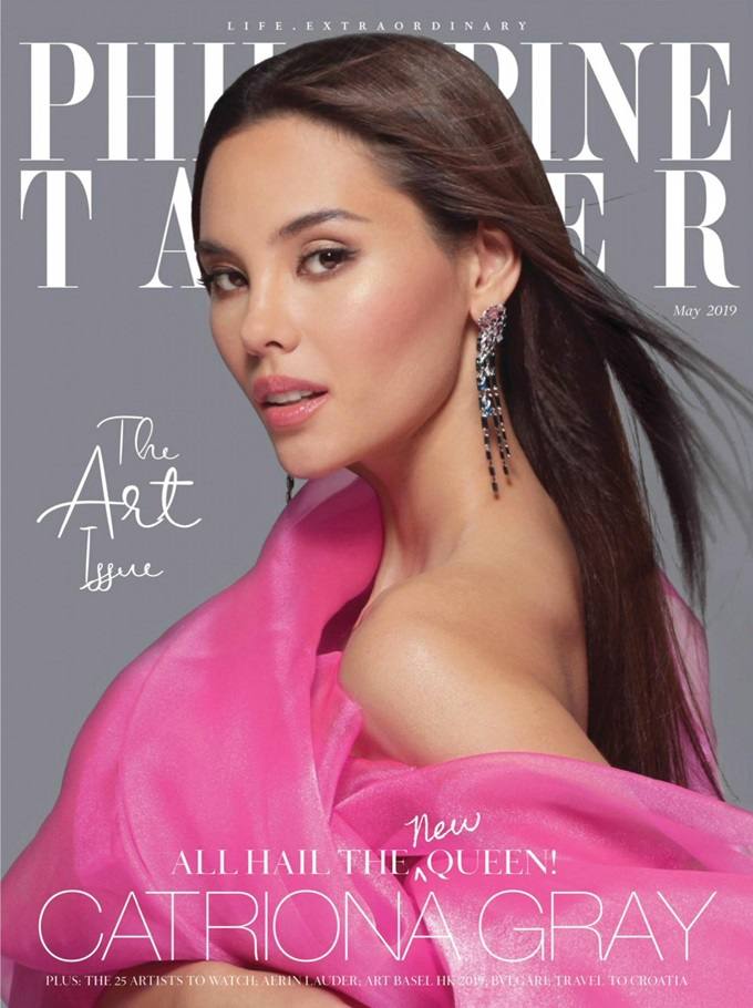 Catriona Gray @ Philippine Tatler May 2019