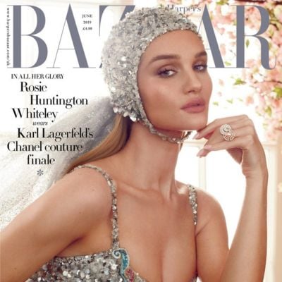 Rosie Huntington-Whiteley @ Harper's Bazaar UK June 2019