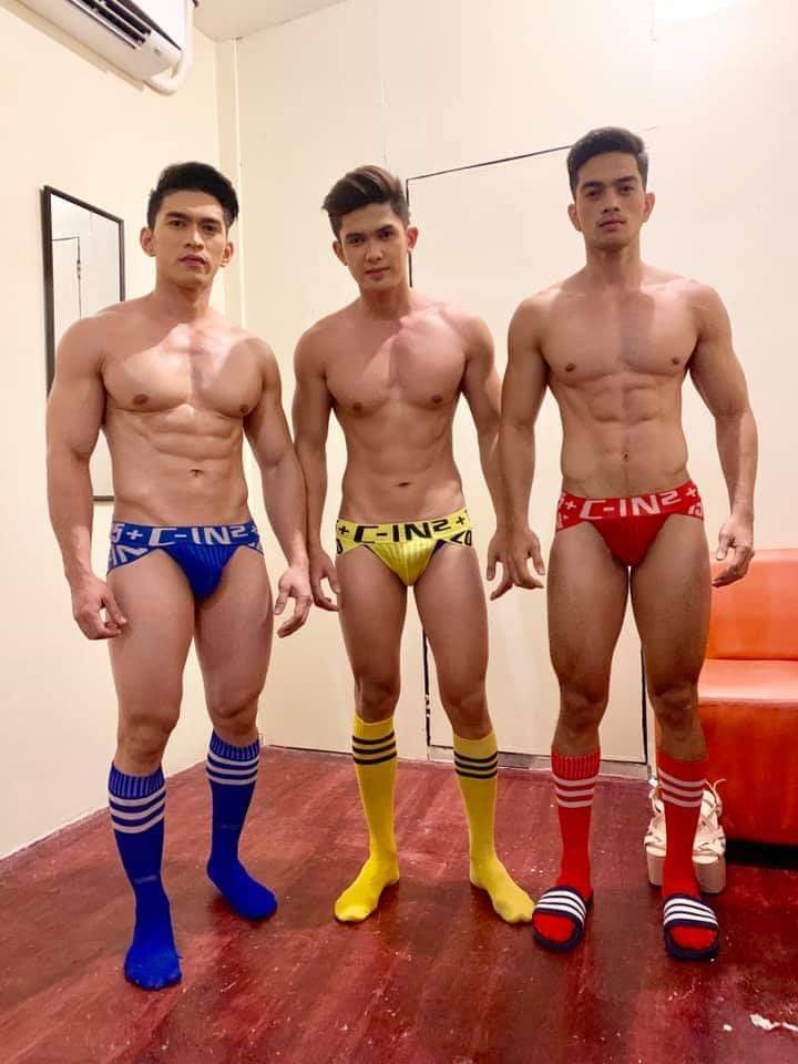 Filipino contestants in underwear.