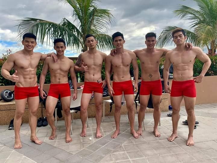 Filipino contestants in underwear.