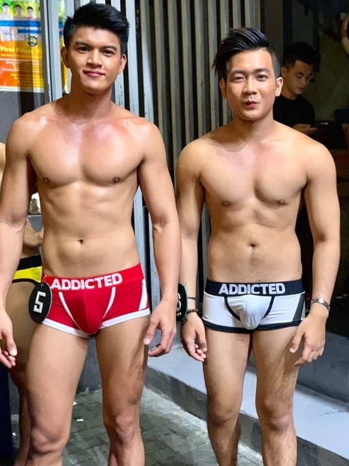 Filipino contestants in underwear.