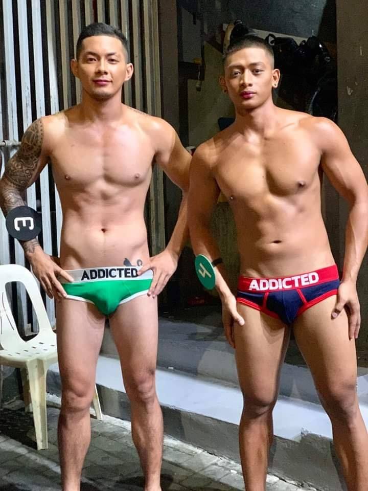 Filipino contestants in underwear.