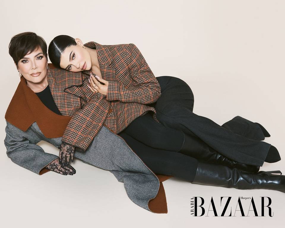 Kris Jenner & Kylie Jenner @ Harper’s Bazaar Arabia July 2019